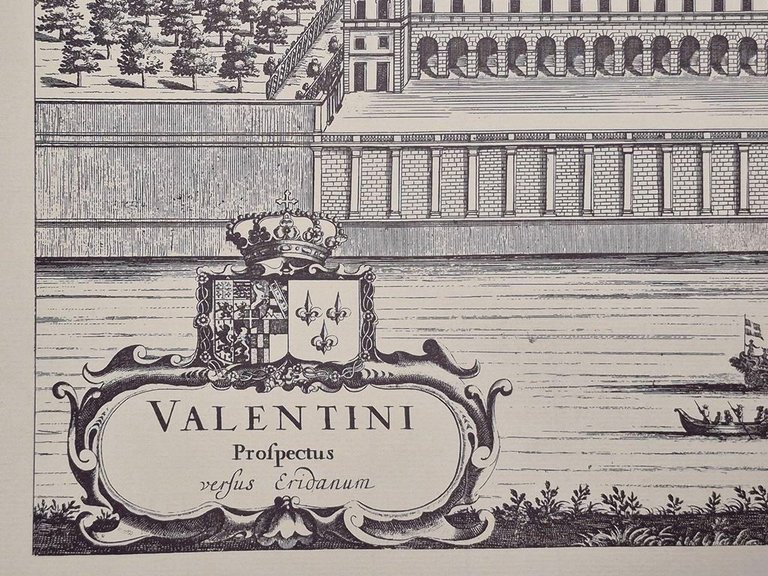 Veduta Castello del Valentino verso il Po di Borgonio per … | Immagine Gallery 2