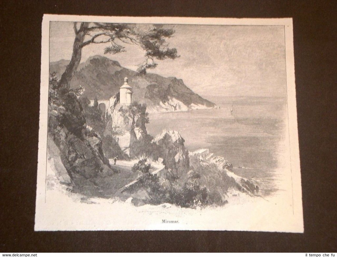 Veduta di Miramar e Valdemossa nel 1892 Isole Baleari Mediterraneo …