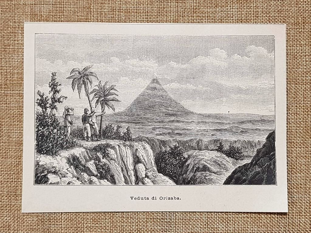 Veduta di Orizaba nel 1896 Veracruz Messico