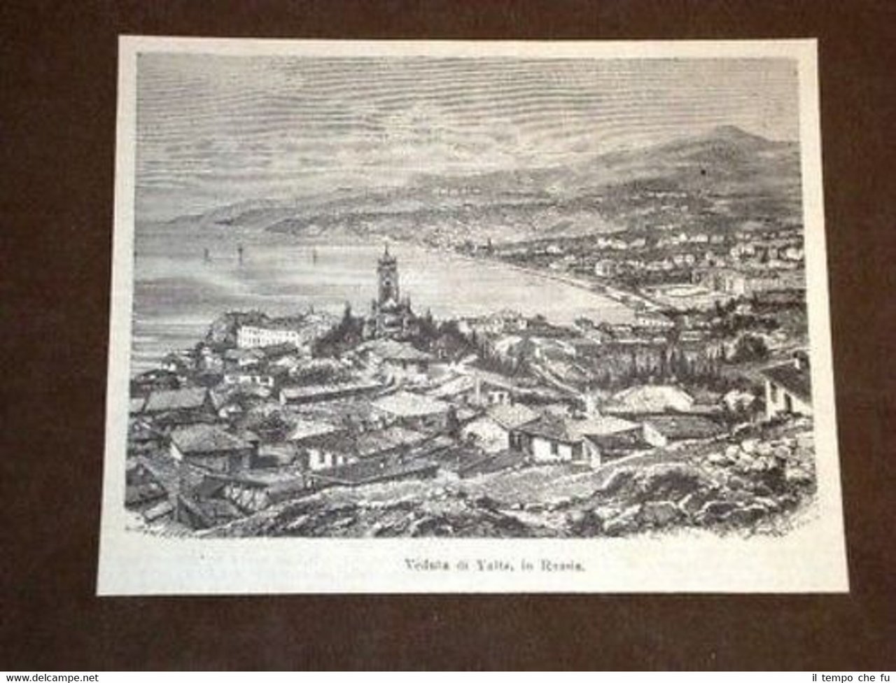 Veduta di Yalta o Jalta Ucraina Russia