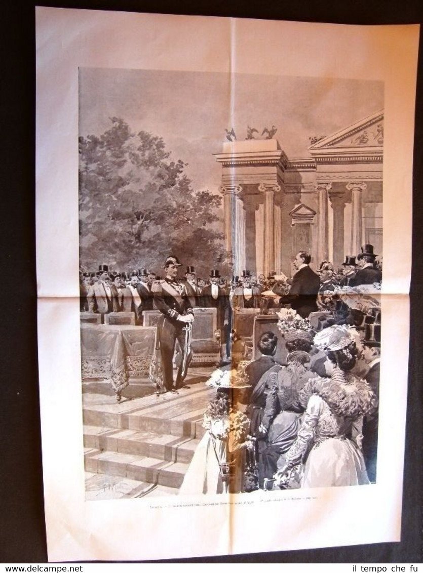 Venezia nel 1901 Inaugurazione dell'Esposizione internazionale d'Arte