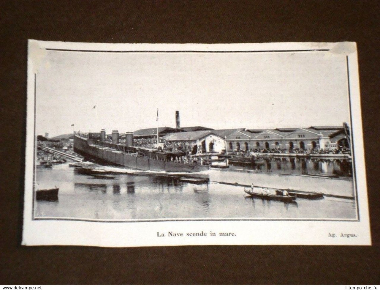 Venezia nel 1907 Varo di un esploratore della Regia Marina …