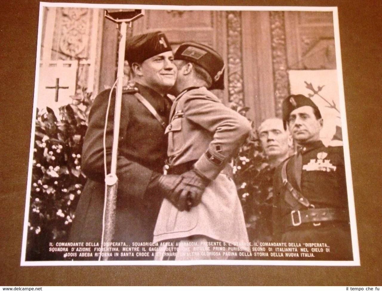 Ventennio fascista Fascismo Italia nel 1935 Comandanti dell'Aviazione Starace