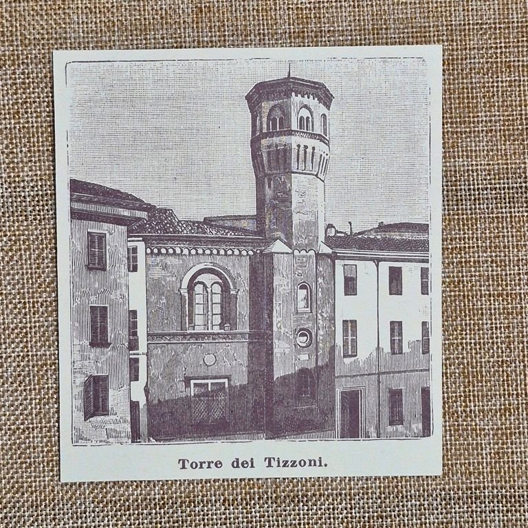 Vercelli nell'800 Torre dei Tizzoni Piemonte | Immagine principale