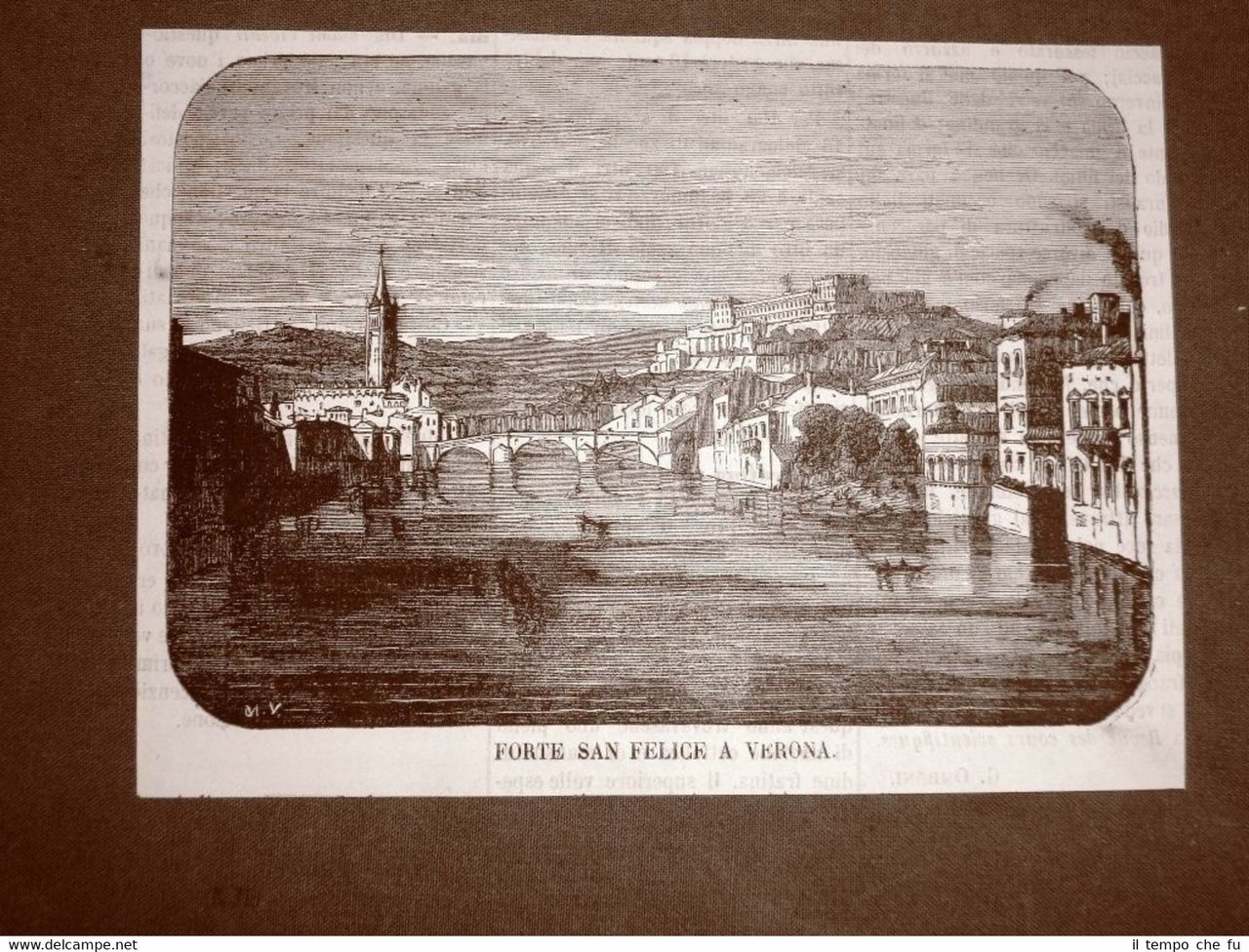 Verona nel 1866 Il Forte San Felice
