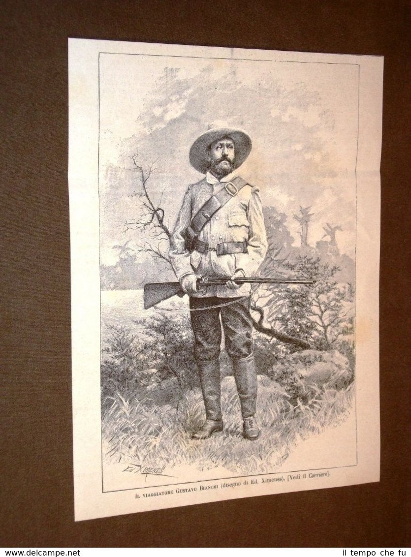 Viaggiatore Gustavo Bianchi Ferrara, 21 agosto 1845 – Dancalia, 7 …