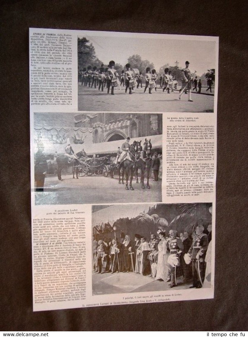 Viaggio del Presidente di Francia Loubet in Inghilterra nel 1903 … | Immagine principale