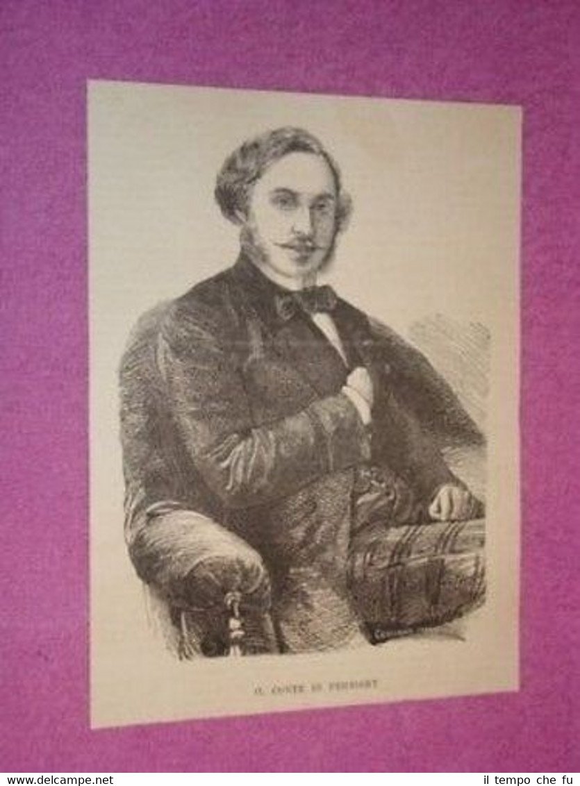 Victor Fialin Conte di Persigny Ministro di Francia