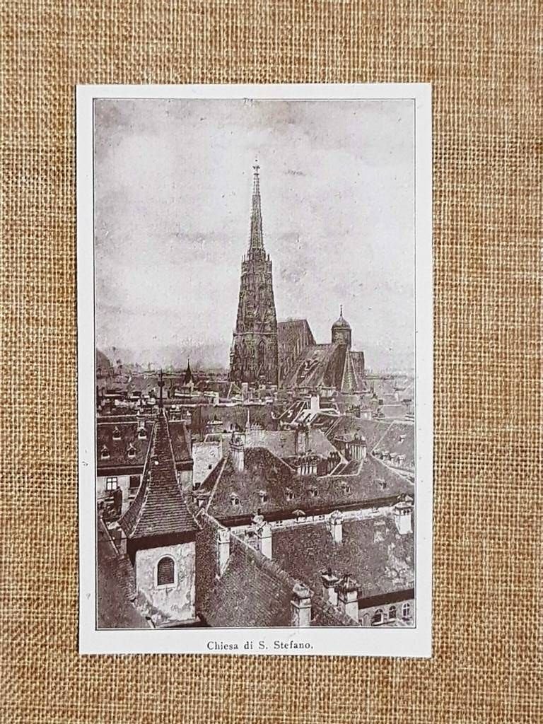 Vienna nel 1932 Cattedrale di Santo Stefano Stephansdom Austria | Immagine principale