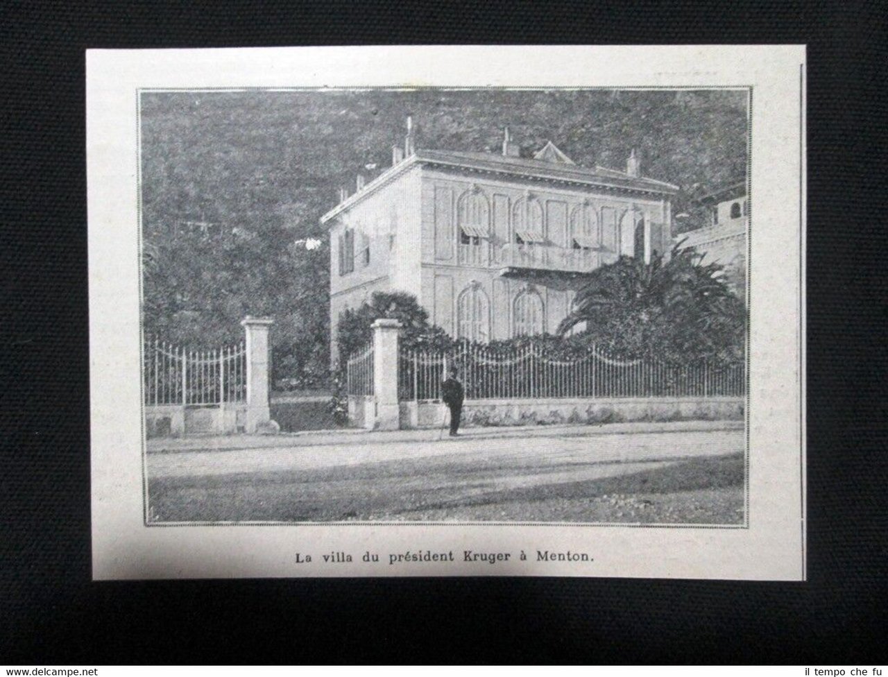 Villa del Presidente della Repubblica del Transvaal Paul Kruger Stampa … | Immagine principale