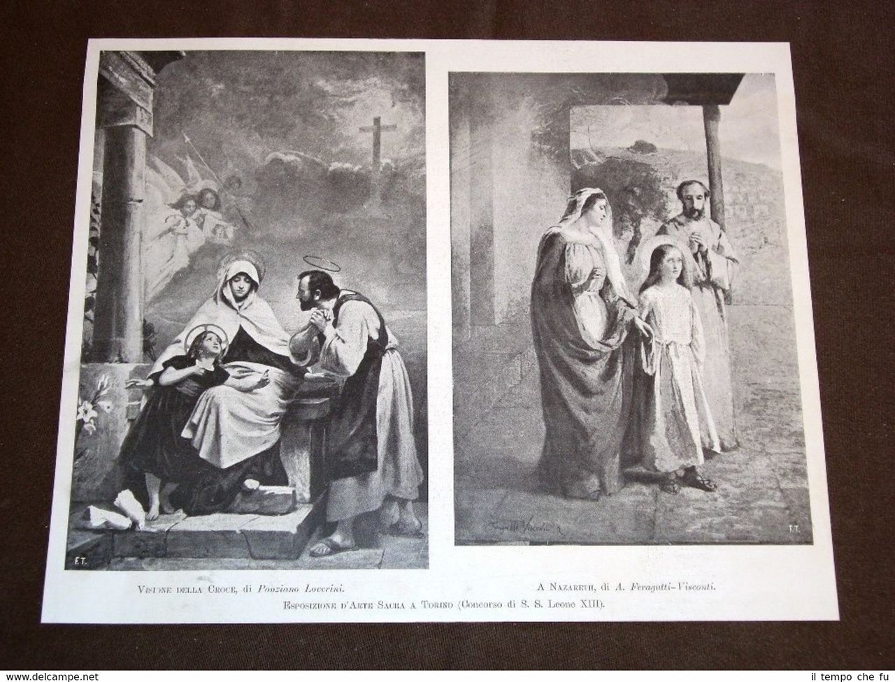 Visione della Croce di P.Loverini e A Nazareth di A.Ferraguti … | Immagine principale