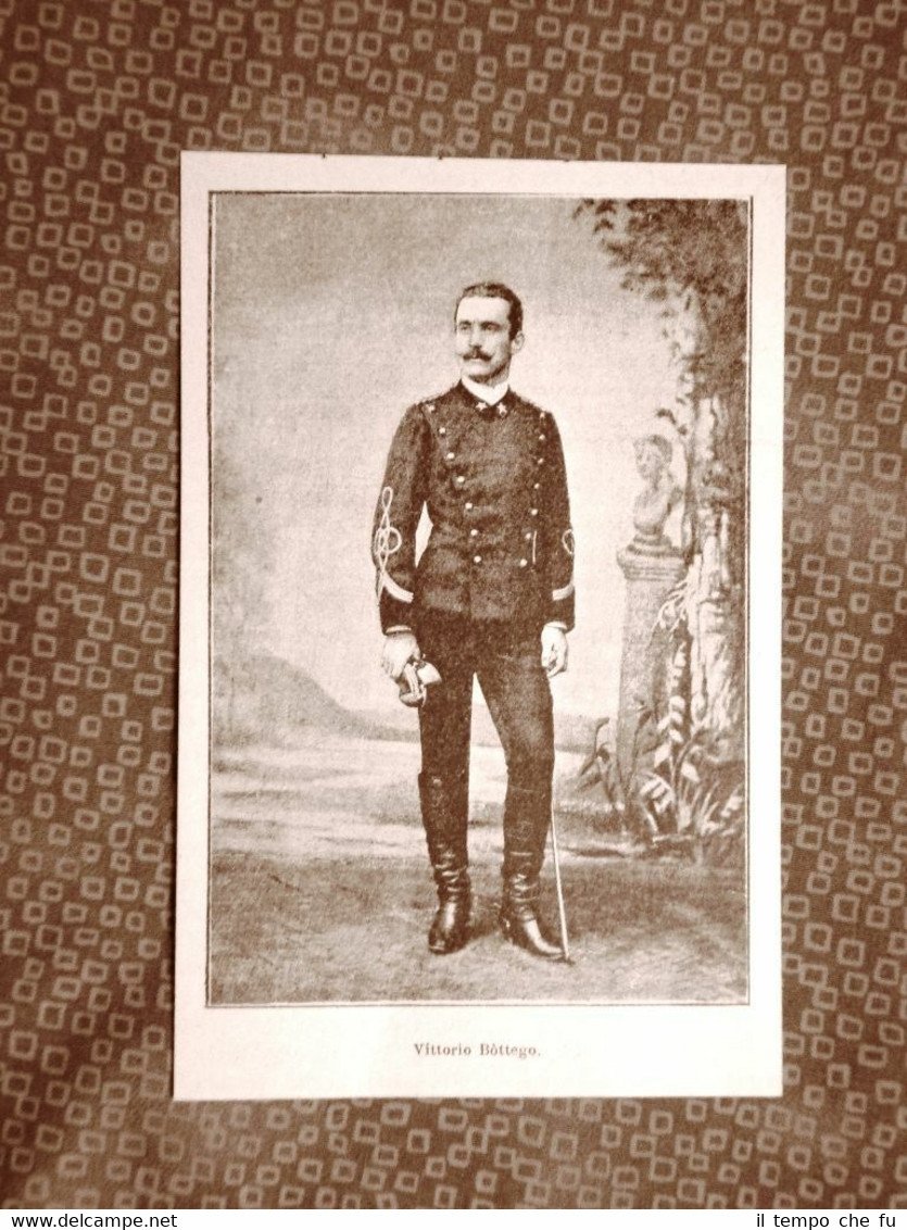 Vittorio Bottego nel 1894 Parma, 29 luglio 1860 – Daga …