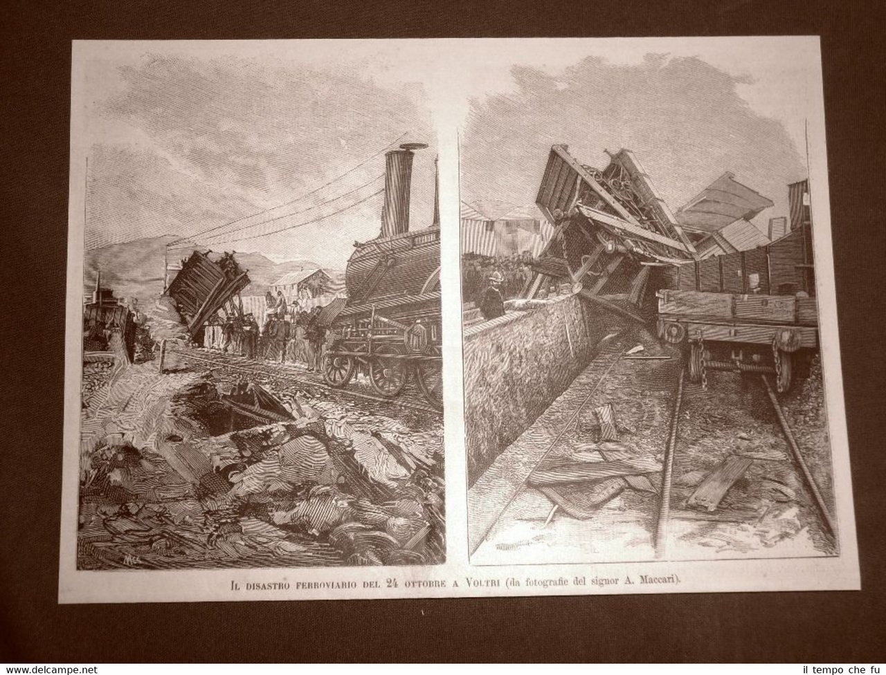 Voltri 24 ottobre 1880 Il disastro ferroviario Genova Treno Treni …