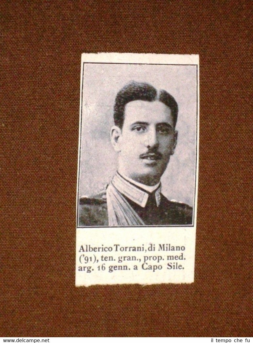 WW1 1a Guerra mondiale 1914-1918 Caduto per la patria Alberico …