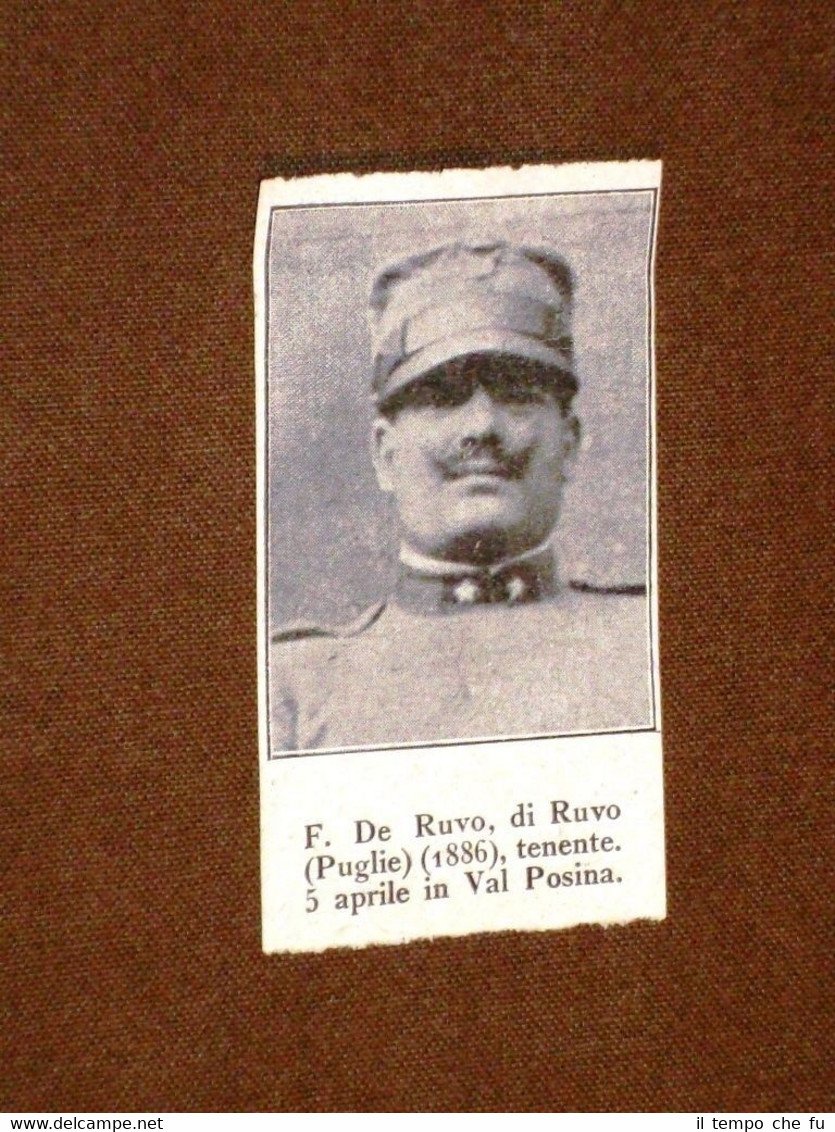 WW1 1a Guerra mondiale 1914-1918 Caduto per la patria F. … | Immagine principale