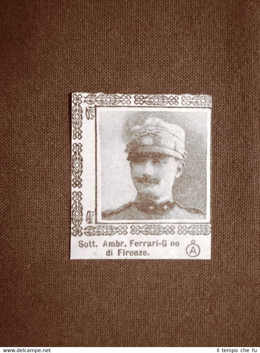 WW1 Prima guerra mondiale 1914-1918 Caduto Ambrogio Ferrari Gino di …