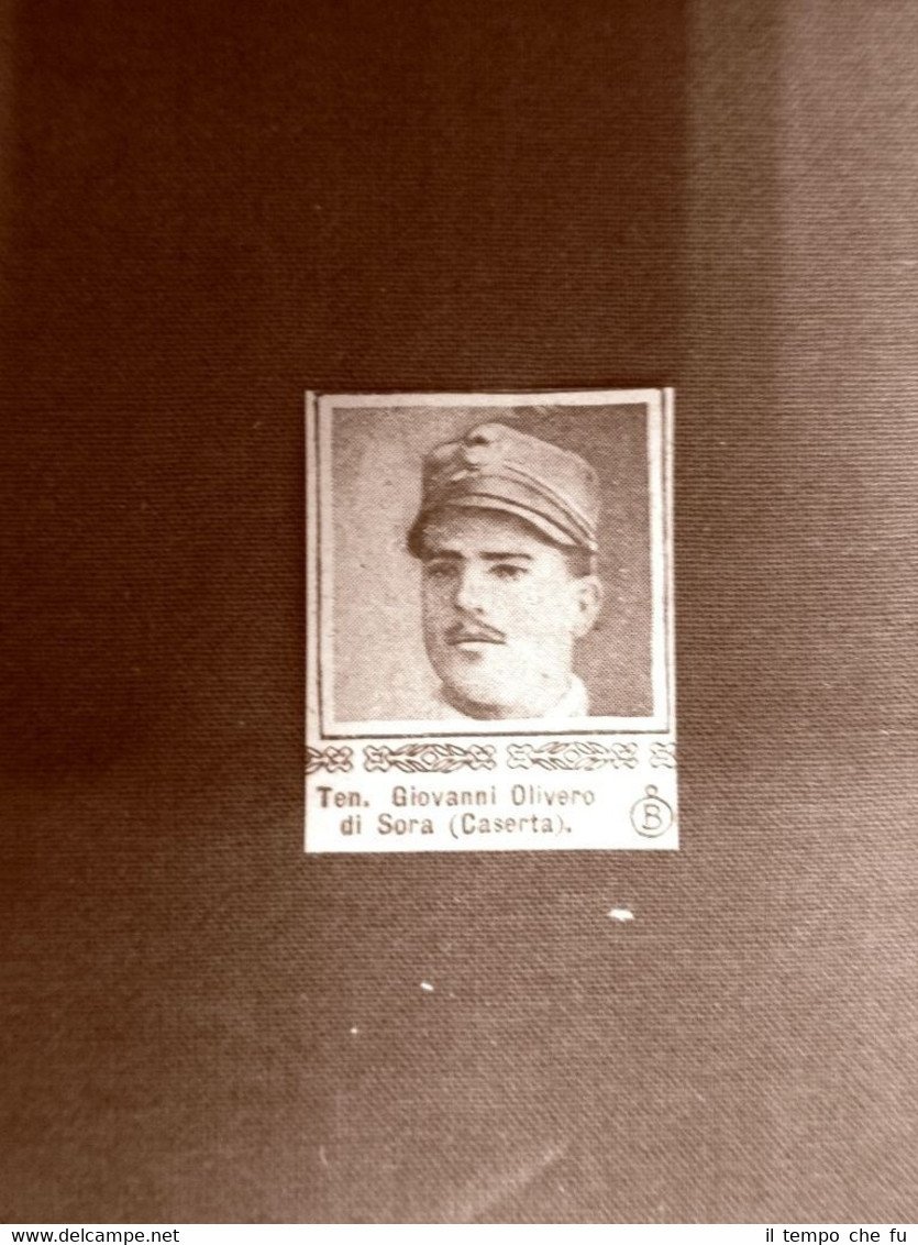 WW1 Prima guerra mondiale 1914-1918 Caduto Giovanni Olivero di Sora …