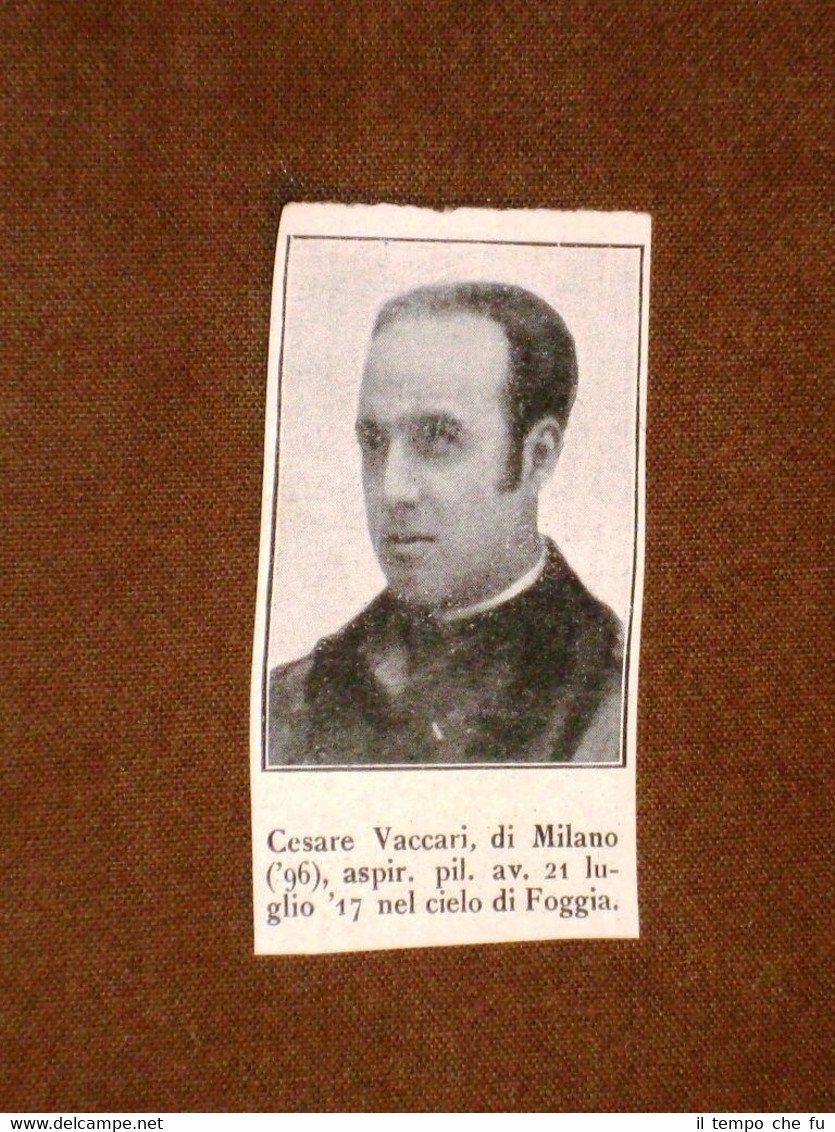 WW1 Prima guerra mondiale 1914-1918 Caduto per Patria Cesare Vaccari …