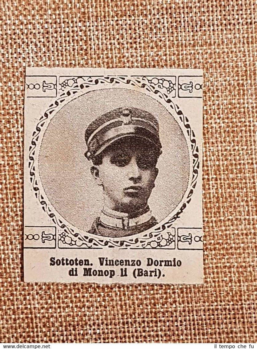 WW1 Prima guerra mondiale 1914-1918 Caduto per Patria Vincenzo Dormio … | Immagine principale