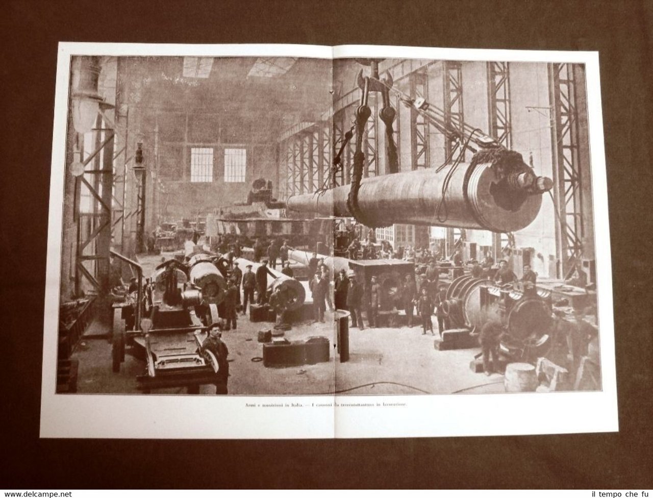 WW1 Prima guerra mondiale 1914-1918 Cannoni, Salandra a Genova, Vedette … | Immagine principale