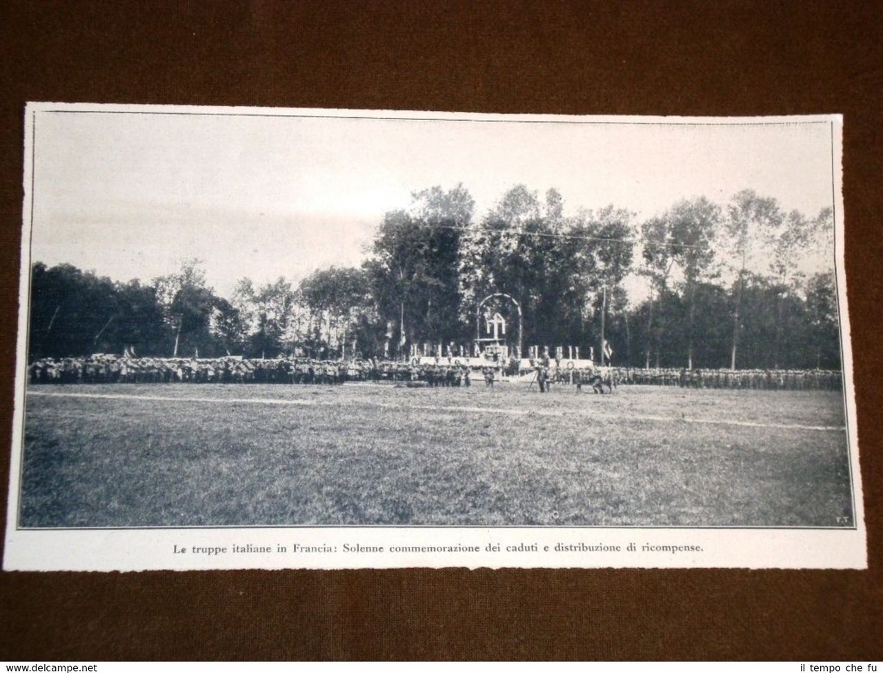 WW1 Prima guerra mondiale 1914-1918 Francia Ricompense agli Italiani nel …