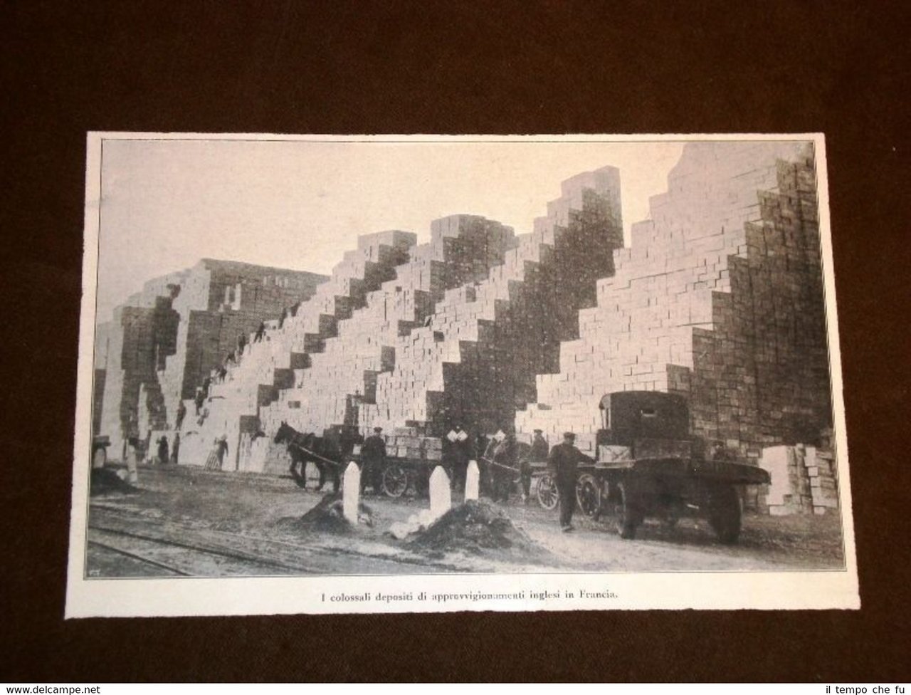 WW1 Prima Guerra Mondiale 1914-1918 Gli approvvigionamenti inglesi in Francia