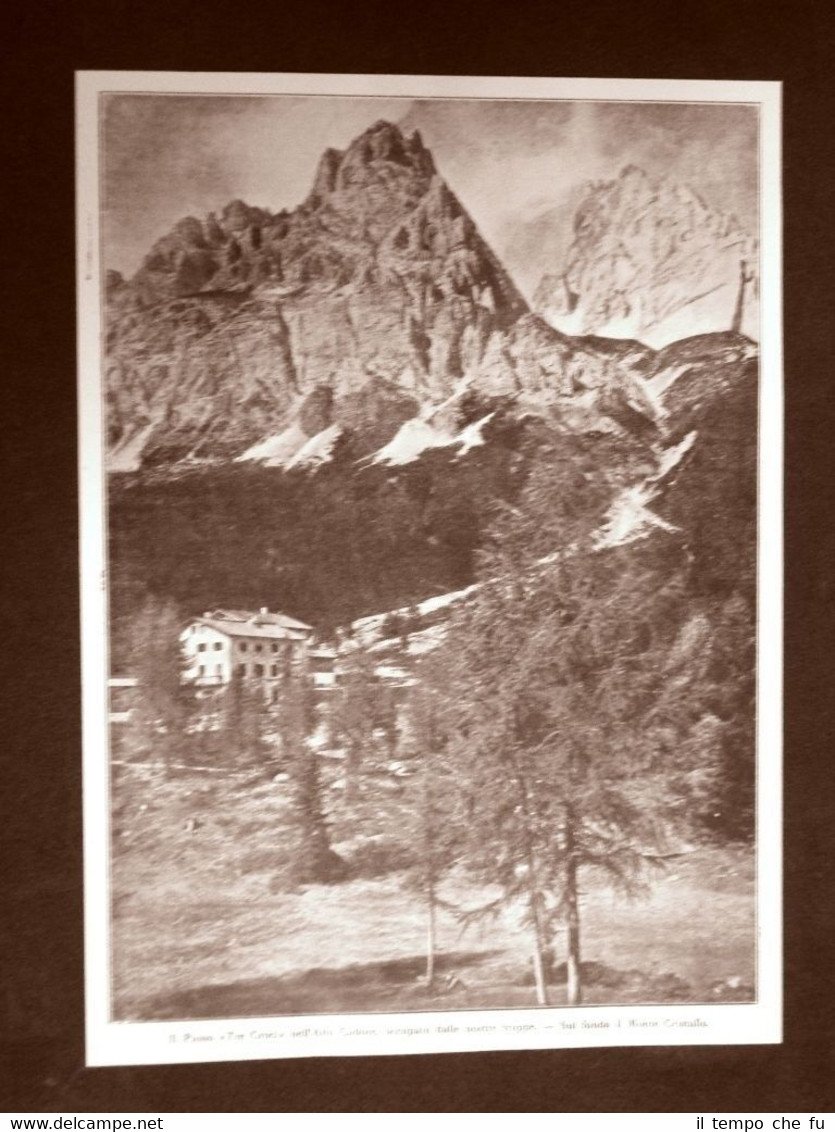 WW1 Prima guerra mondiale 1914-1918 Passo Tre Croci nell'Alto Cadore …
