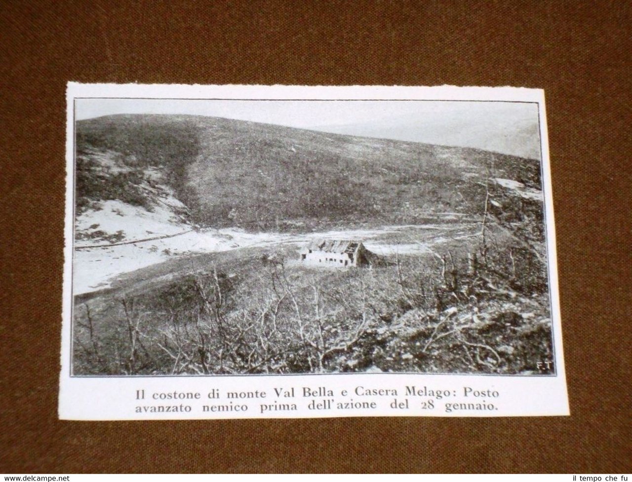 WW1 Prima guerra mondiale Costone di Monte Val Bella e … | Immagine principale