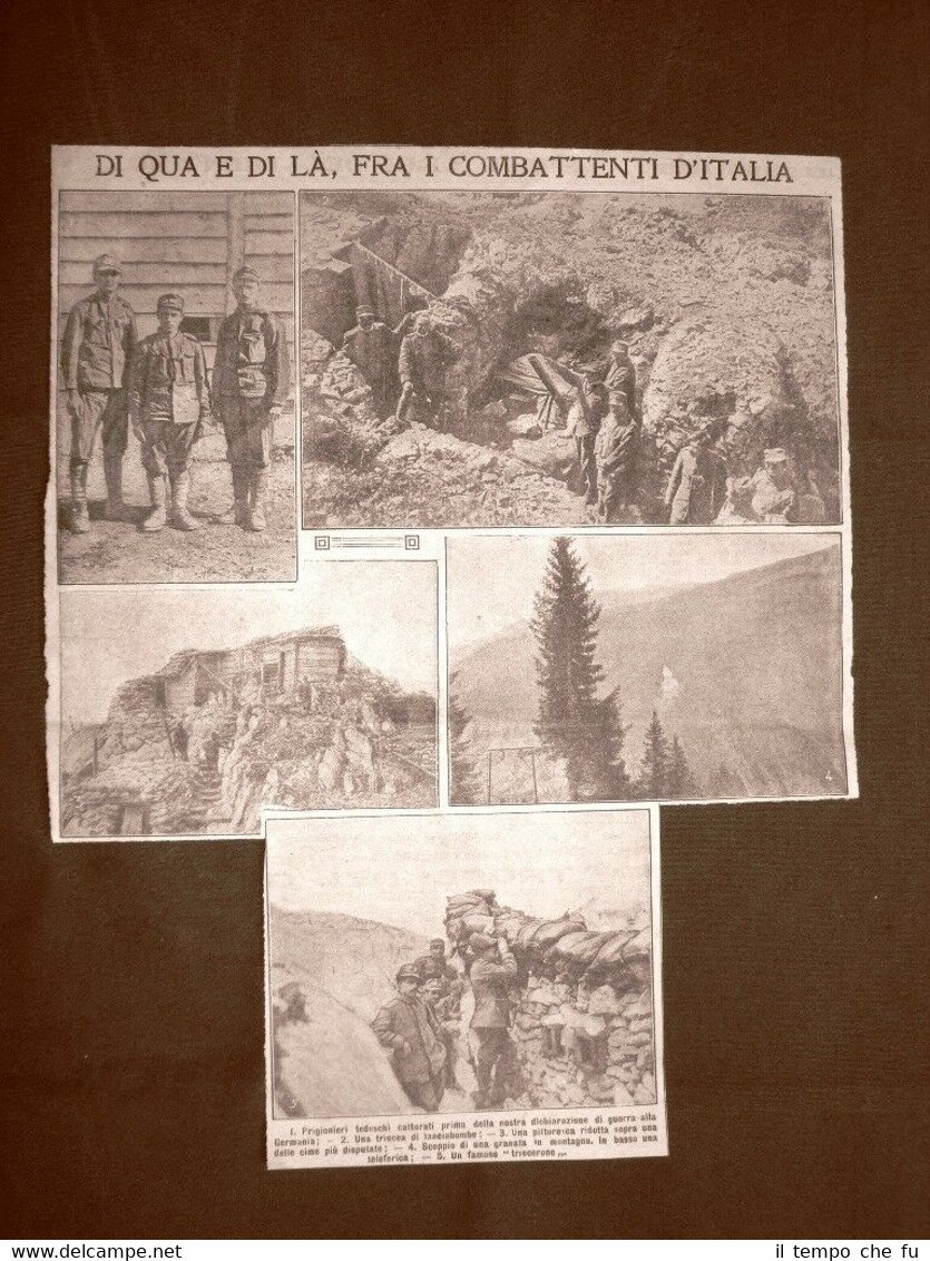 WW1 Scene della Prima guerra mondiale nel 1916 Prigionieri tedeschi … | Immagine principale