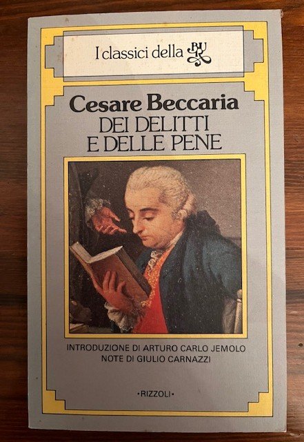 DEI DELITTI E DELLE PENE