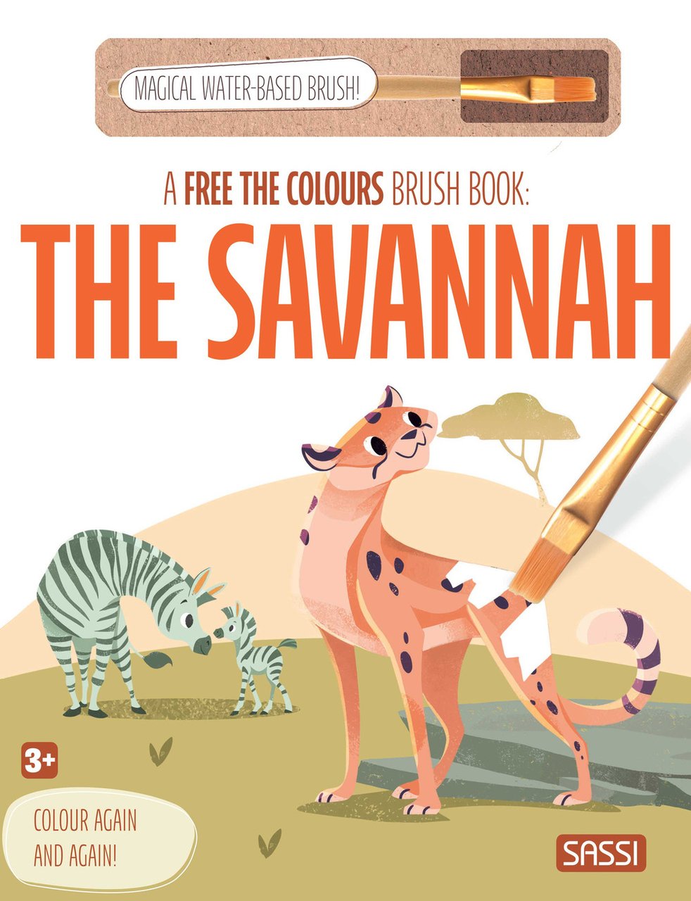 A free the colours brush book: The savannah. Ediz. illustrata. …