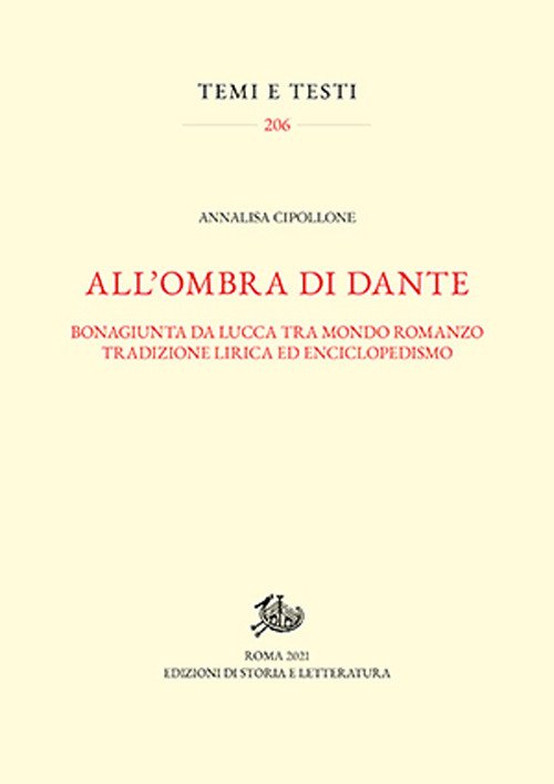 All'ombra di Dante. Bonagiunta da Lucca tra mondo romanzo, tradizione … | Immagine principale