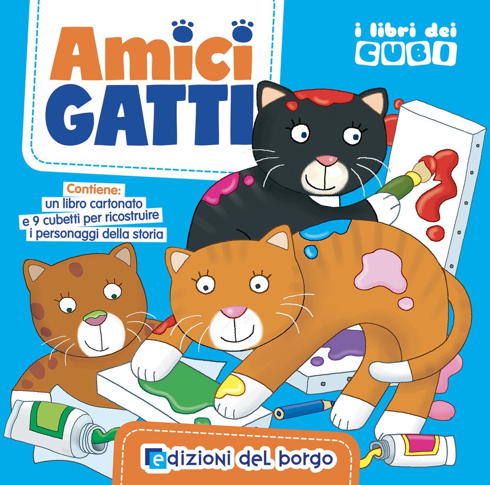 Amici gatti. I libri dei cubi. Ediz. a colori. Con …