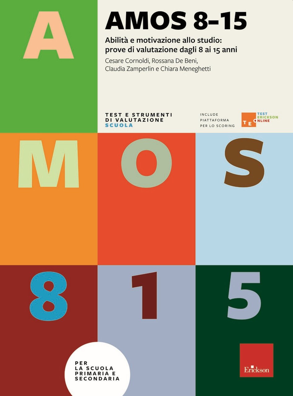 Amos 8-15. Abilità e motivazione allo studio: prove di valutazione …
