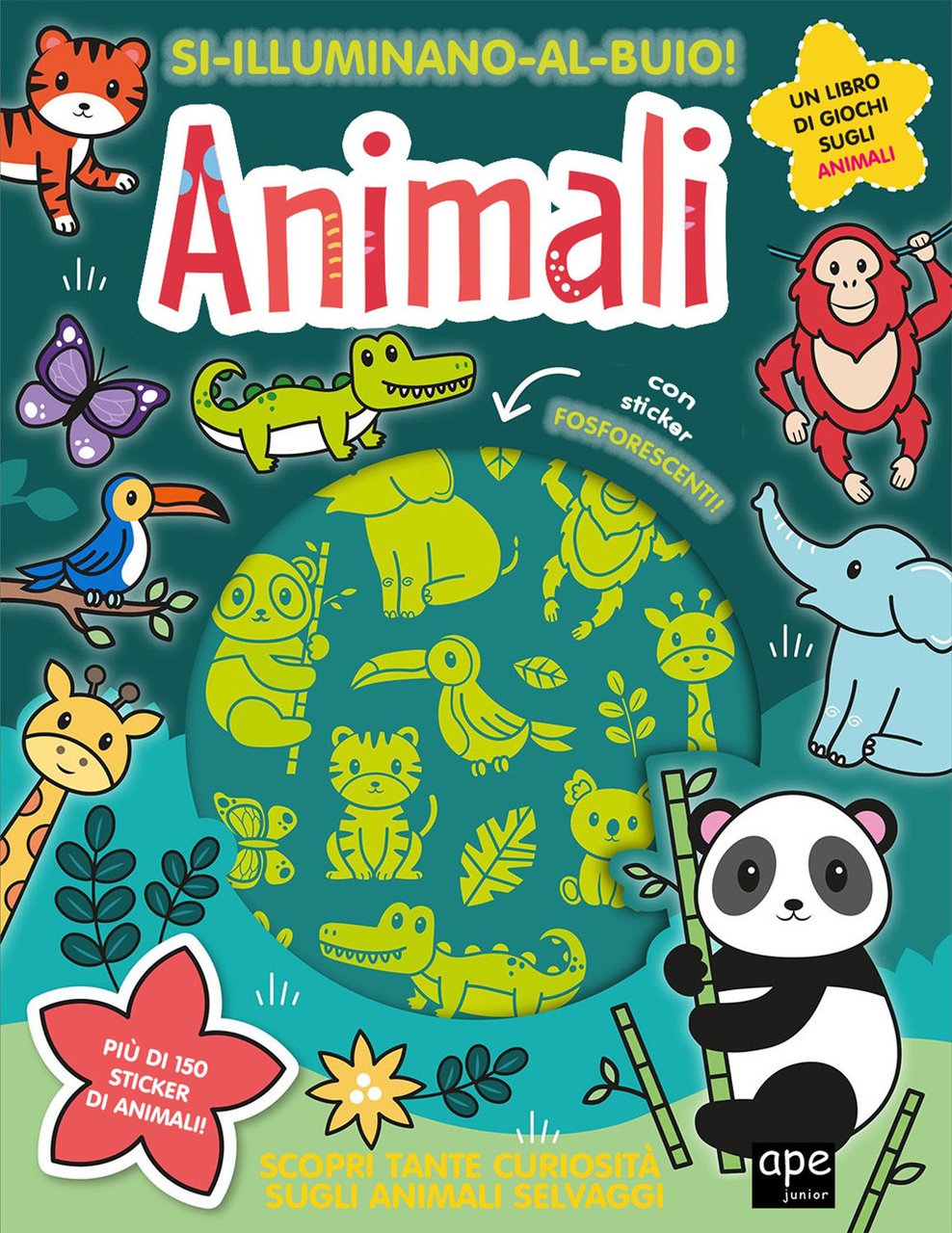 Animali. Si illuminano al buio! Ediz. a colori | Immagine principale