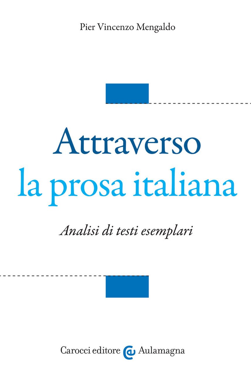 Attraverso la prosa italiana | Immagine principale