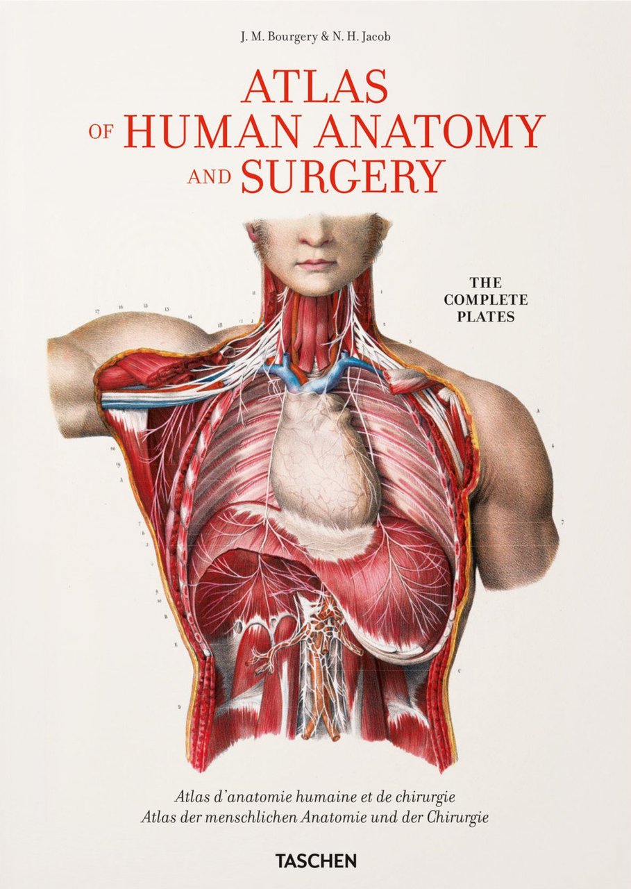 Bourgery. Atlas of human anatomy and surgery. Ediz. inglese, francese …
