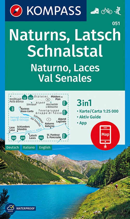 Carta escursionistica n. 051. Naturno, Val Senales 1:50.000 | Immagine principale