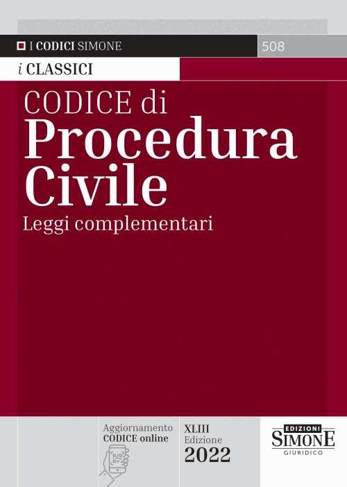 Codice di procedura civile e leggi complementari