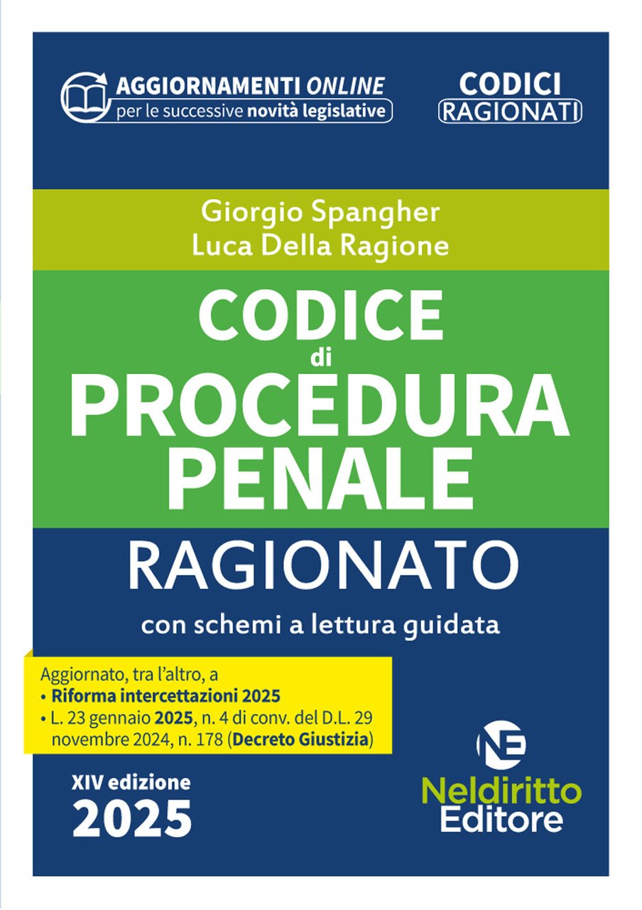 Codice di procedura penale ragionato. Con aggiornamento online