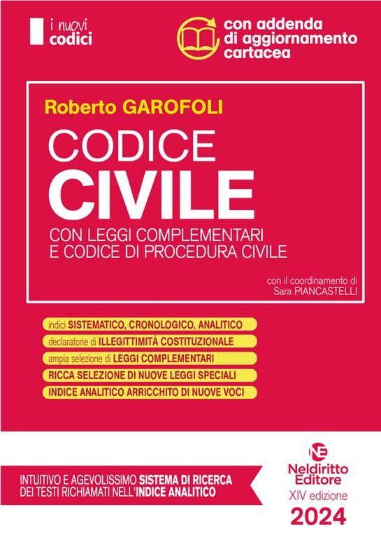 Codice normativo di diritto civile. Concorso in magistratura (2024). Nuova … | Immagine Gallery 1