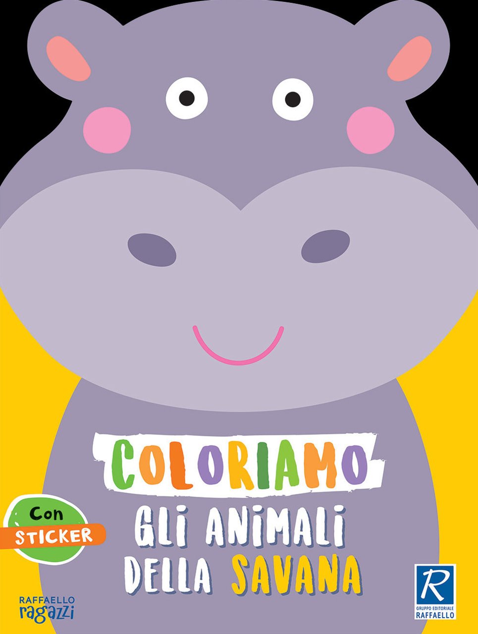 Coloriamo gli animali della savana. Con stickers | Immagine principale