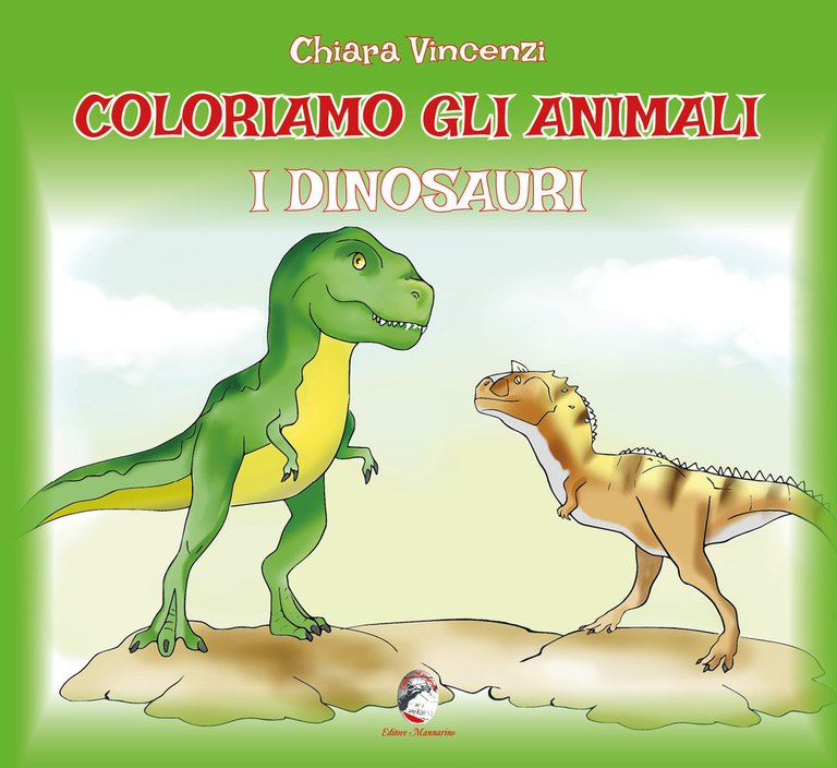Coloriamo gli animali. I dinosauri