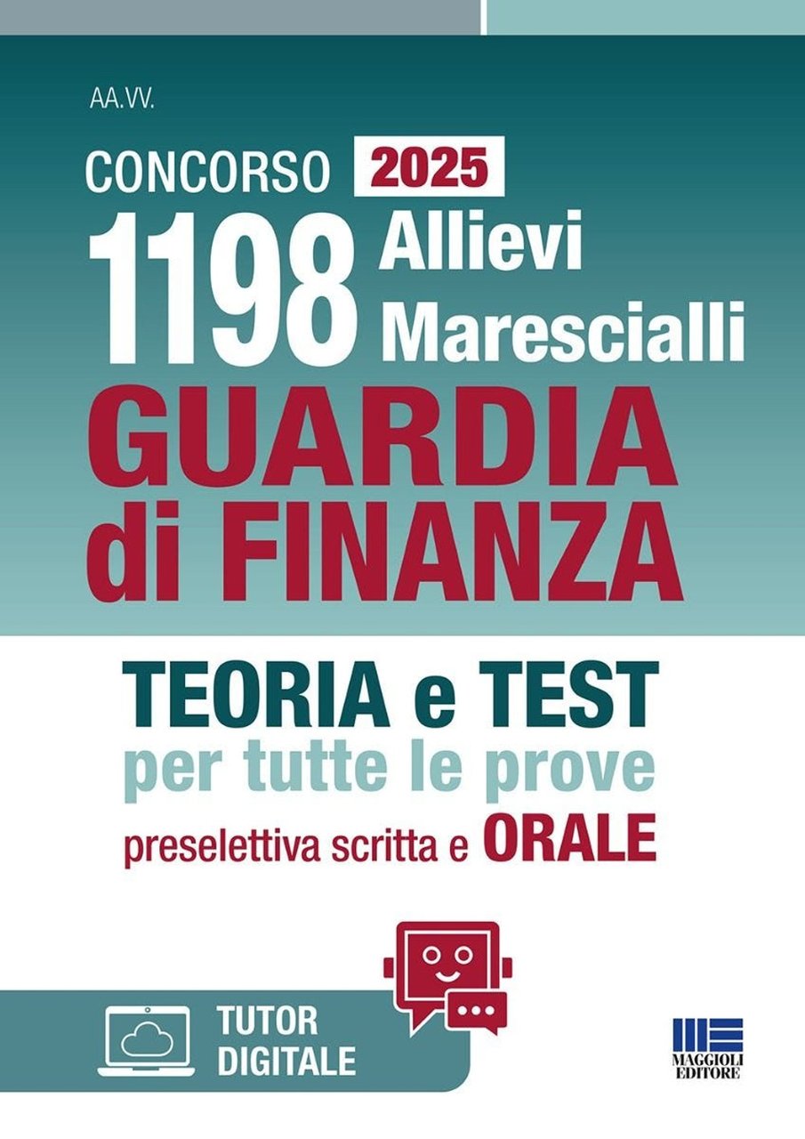 Concorso 1198 allievi marescialli Guardia di Finanza 2025. Teoria e …