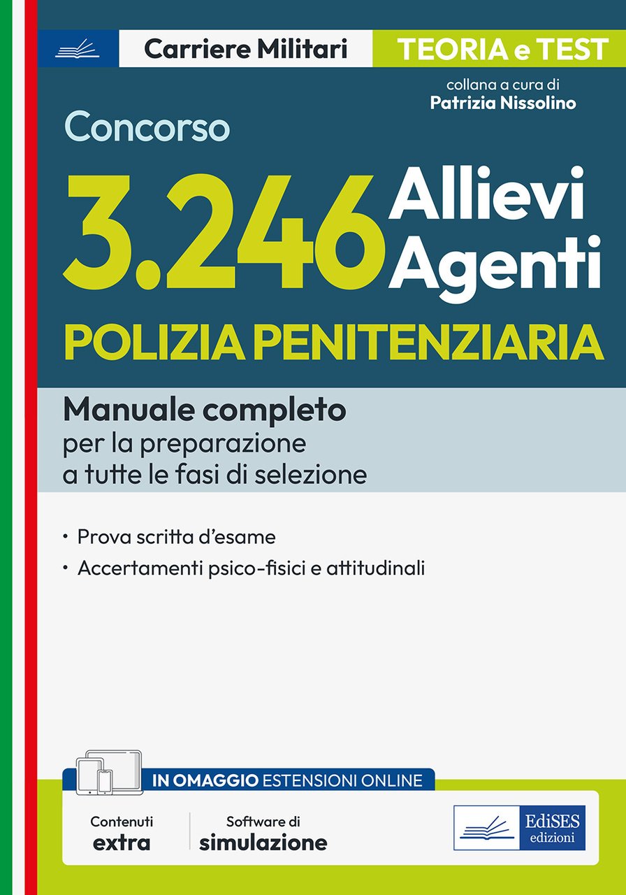 Concorso 3246 allievi agenti del corpo di polizia penitenziaria. Manuale … | Immagine principale