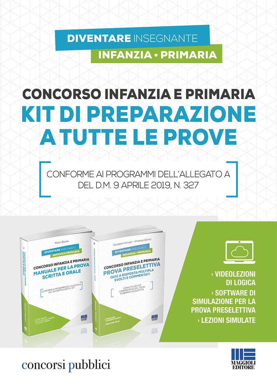 Concorso infanzia e primaria. Kit di preparazione a tutte le …