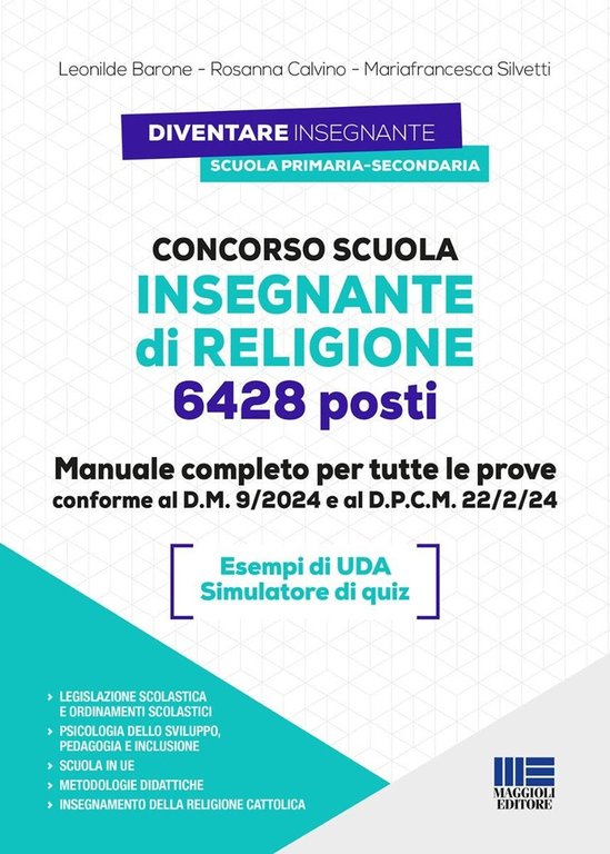 Concorso scuola insegnante di religione. 6428 posti. Manuale completo per … | Immagine Gallery 1