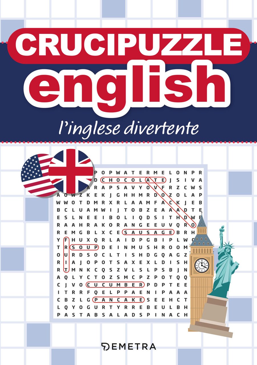 Crucipuzzle English. L'inglese divertente