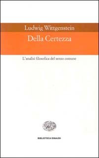 Della certezza. L'analisi filosofica del senso comune | Immagine principale