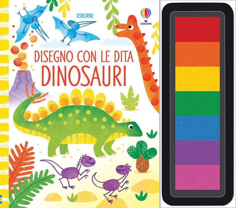 Dinosauri. Disegno con le dita. Ediz. a colori. Ediz. a …
